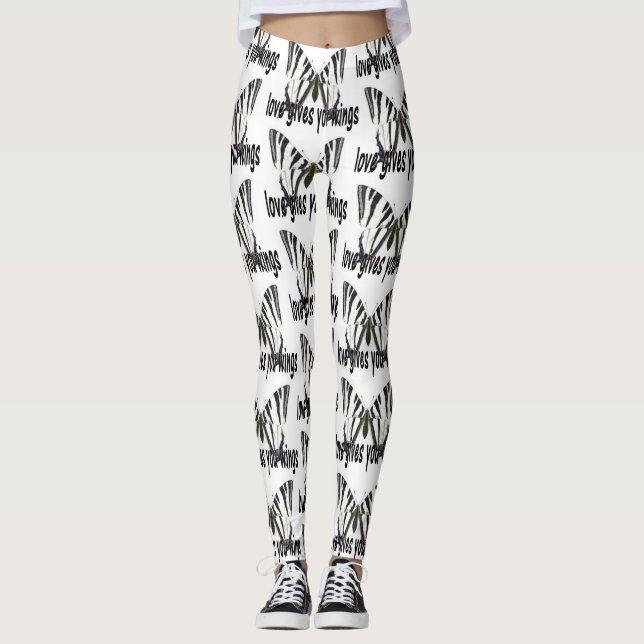 Love Gives You Wings  Leggings (Vorderseite)