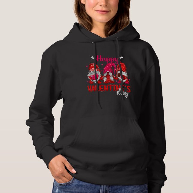 Love Gnome Squad Happy Valentine Gnome_1 Hoodie (Vorderseite)