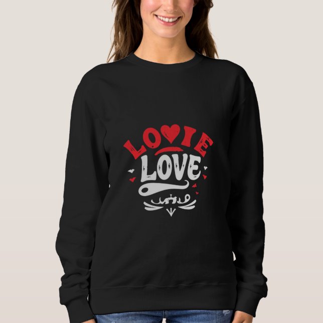 LOVE, Graffiti Style Art Unisex Soft style T-shirt Sweatshirt (Vorderseite)