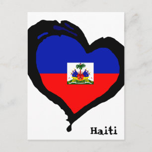 Love Haiti Postkarte