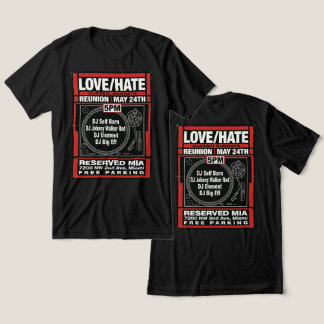 LOVE/HATE CLASSIC SUNDAYS Reunion-Shirt #2 Tri-Blend Shirt