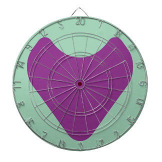 LOVE HEART COMBINATION COLORS BY MASANSER DARTSCHEIBE