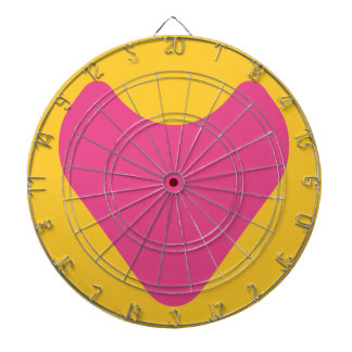 LOVE HEART COMBINATION COLORS BY MASANSER DARTSCHEIBE