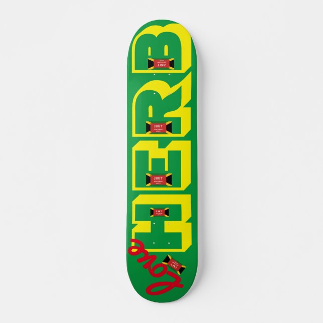 LOVE HERB  7 3/4" Skateboard Deck (Vorne)
