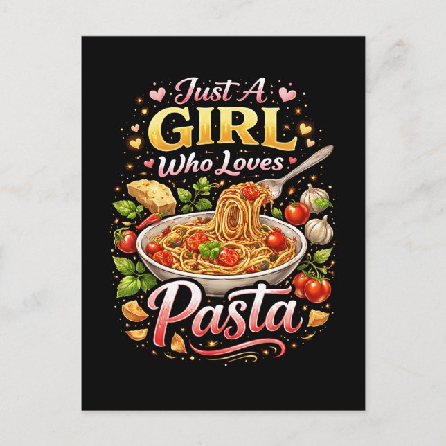 Love in Every Bite Postkarte (Vorderseite)