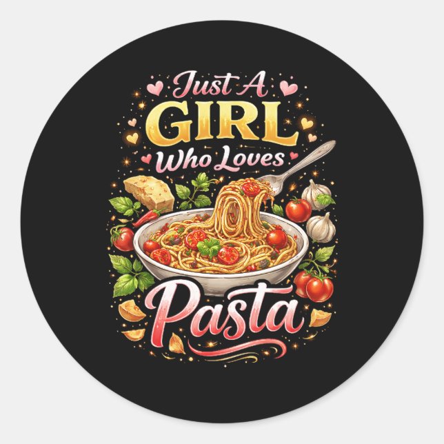 Love in Every Bite Runder Aufkleber (Vorderseite)