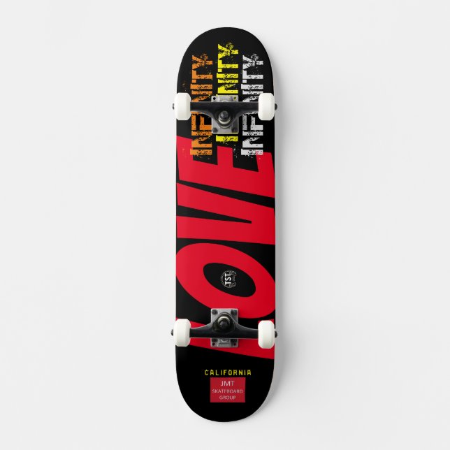 LOVE INFINITY SKATEBOARDS / JMT USA (Vorderseite)