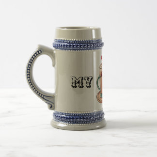 Love Infused: Expressive Mug for Every Moment Bierglas