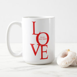 Love is all you need kaffeetasse