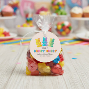 Love Is Beary Sweet Candyland Brautparty Geschenkanhänger
