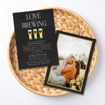 Love is Brewing Beer-Themed Engagement Party