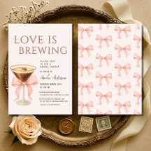 Love Is Brewing Coquette Brautparty