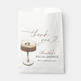 Love Is Brewing Espresso Martini Bridal Shower Geschenktütchen