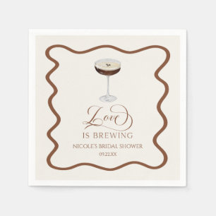 Love Is Brewing Expresso Martini Junggesellinnenab Serviette