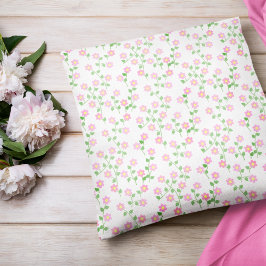 Love Is In Bloom Pink Floral Kissen