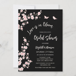Love Is In Bloom | QR Code Registry Bridal Shower Einladung
