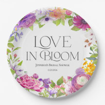Love is in Bloom | Watercolor Floral Bridal Shower
