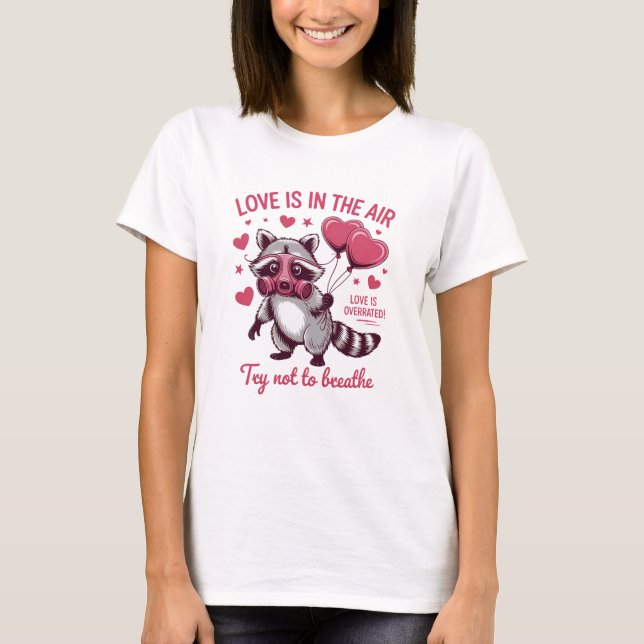 Love is in the Air Valentine T-Shirt (Vorderseite)