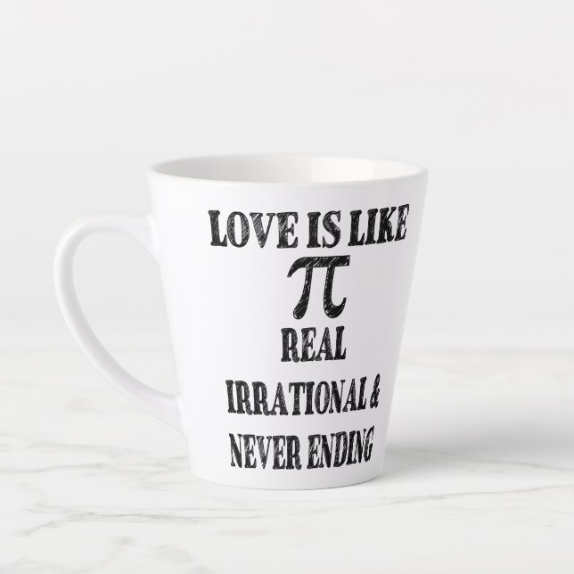 Love is Like Pi Real Irrational and Never Ending Milchtasse (Links)