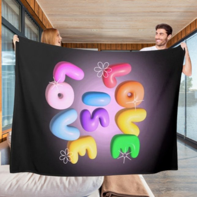 Love Is Love 3D Regenbogen-Stolz-Fleece-Decke Fleecedecke (Von Creator hochgeladen)