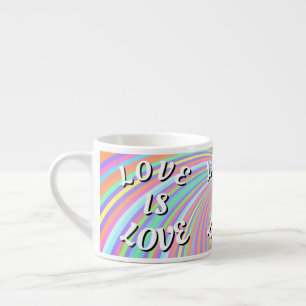 Love Is Love Pride Espressotasse