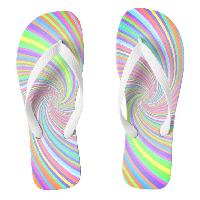 Love Is Love Pride Flip Flops (Fußbett)
