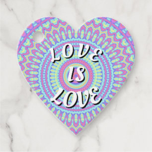 Love Is Love Pride Geschenkanhänger