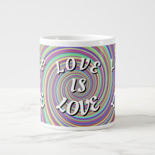 Love Is Love Pride Jumbo-Tasse