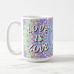 Love Is Love Pride Kaffeetasse