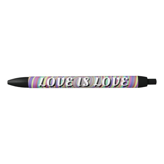 Love Is Love Pride Kugelschreiber (Vorderseite)