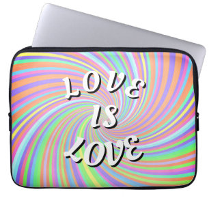 Love Is Love Pride Laptopschutzhülle