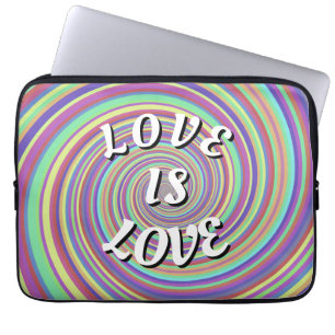 Love Is Love Pride Laptopschutzhülle