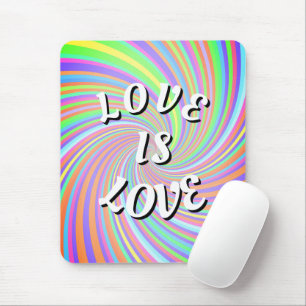Love Is Love Pride Mousepad