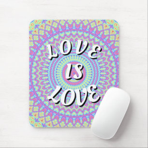 Love Is Love Pride Mousepad