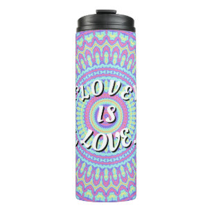 Love Is Love Pride Thermosbecher