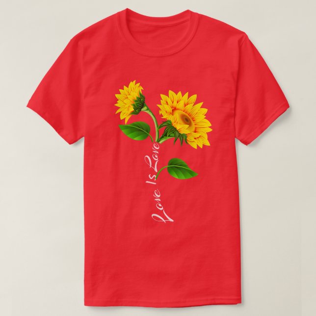 Love Is Love  T-Shirt (Design vorne)