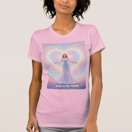 Love Is My Home Spiritual Oneness Art T-Shirt