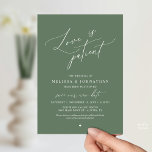 “Love Is Patient” Wedding Change the date announce Einladung<br><div class="desc">Share your updated wedding plans with grace using this elegant wedding postponement announcement card. Featuring the heartfelt phrase “Love Is Patient” in flowing calligraphy paired with refined minimalist typography, this design offers a beautiful and thoughtful way to inform guests of your new celebration date. Perfect for couples who appreciate timeless,...</div>