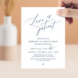 “Love Is Patient” Wedding Postpone Announcement Einladung<br><div class="desc">Share your updated wedding plans with grace using this elegant wedding postponement announcement card. Featuring the heartfelt phrase “Love Is Patient” in flowing calligraphy paired with refined minimalist typography, this design offers a beautiful and thoughtful way to inform guests of your new celebration date. Perfect for couples who appreciate timeless,...</div>
