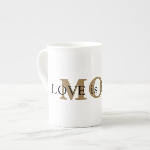 „LOVE“ Ist Ein Genügendes Geschenk für Mama Prozellantasse