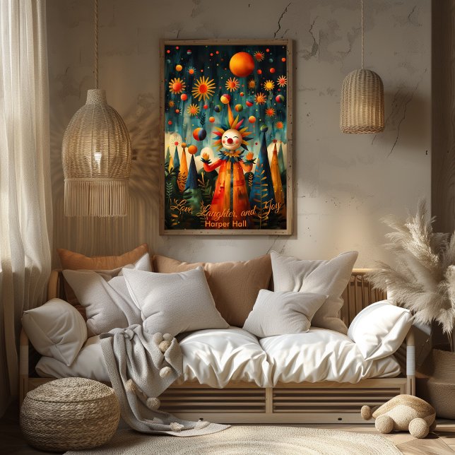 Love, Laughter, and Joy - Póster Inspirador Niños Poster (Von Creator hochgeladen)