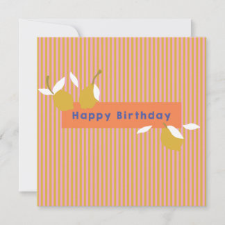 Love Lemonade Flat Card Feiertagskarte