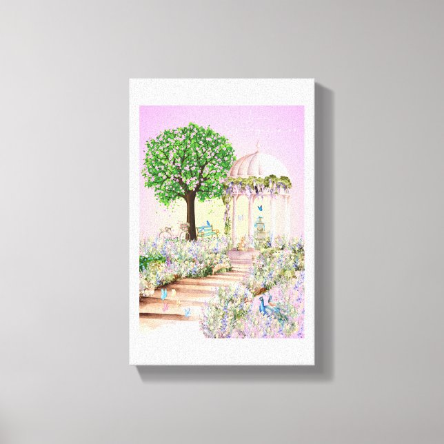 Love Letter Design - Love, Spring xxoo Leinwanddruck (Vorderseite)