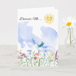 Love letter to me or someone who needs reassurance karte