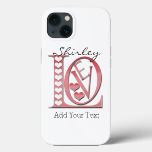 Love Letters with Hearts by Shirley Taylor Case-Mate iPhone Hülle