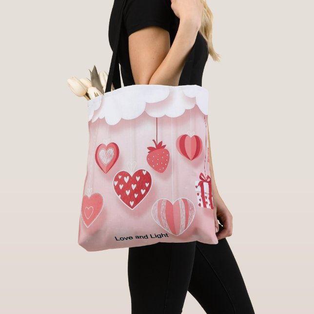 Love, Light & Gratitude Tote Bag for Everyday Joy (Von Nahem)