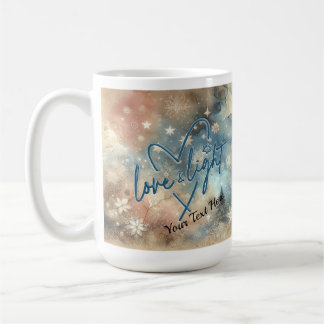 Love & Light Hanukkah Coffee Mug Kaffeetasse
