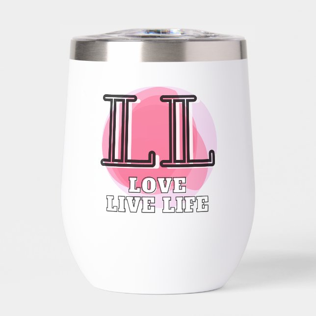 Love Live Life Quote (Vorderseite)