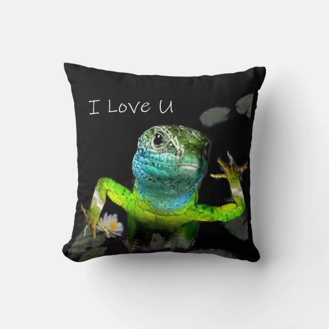 Love Liz - Throw Kissen (Vorderseite)
