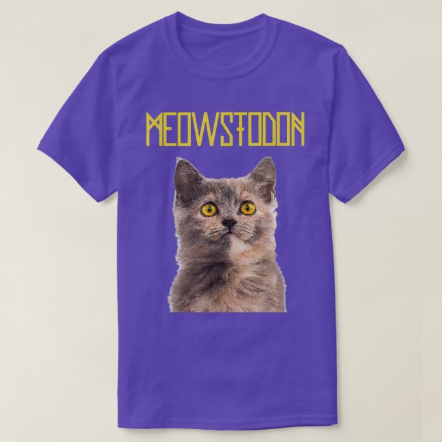 Love Meowstodon Classic Music Arts Rock Band For M T-Shirt (Design vorne)